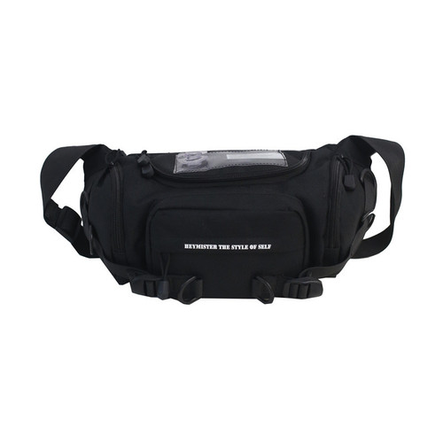 Factory direct sales new fashion outdoor student male waist bag female trendy brand waist bag chest bag anti-theft mobile phone cashier bag