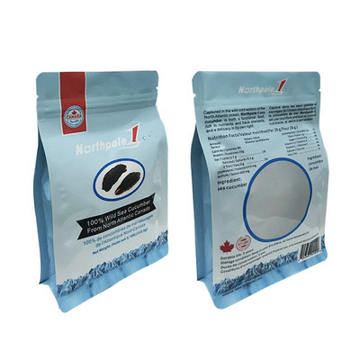 厂家定制自封拉链袋自立包装袋免费设计印刷制作拉链自立袋平口袋|ru