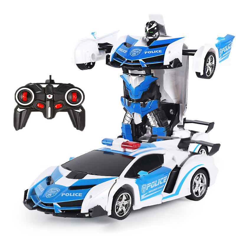 (Wholesale), transformer, remote control car, electric realistic robot, toy car 2