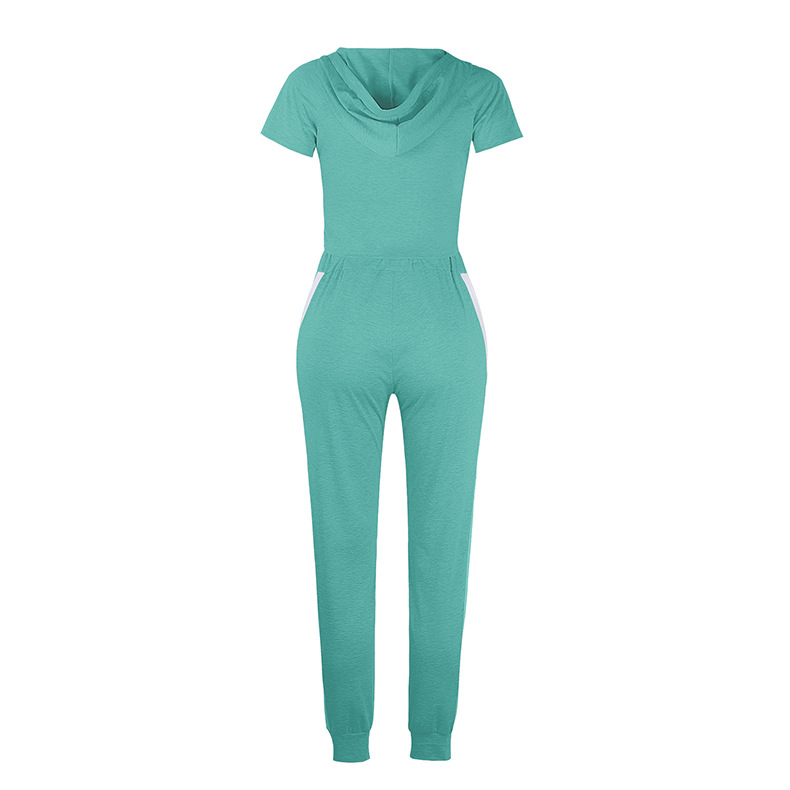 Solid Color Sports Suit Set NSKX18931