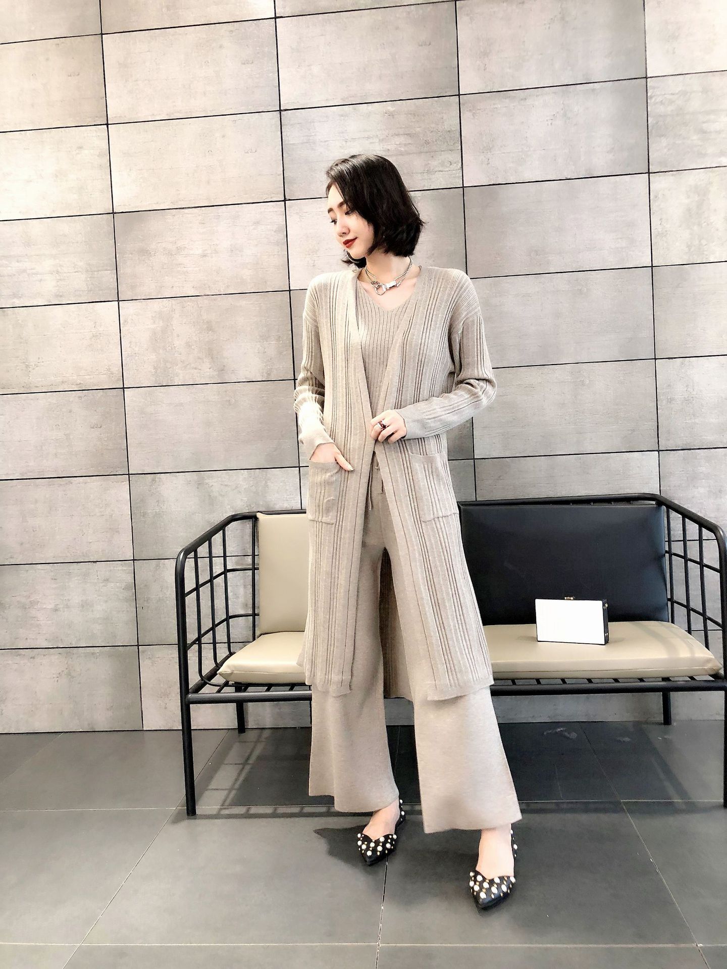 Costume femme en Mélange de coton - Ref 3334628 Image 10