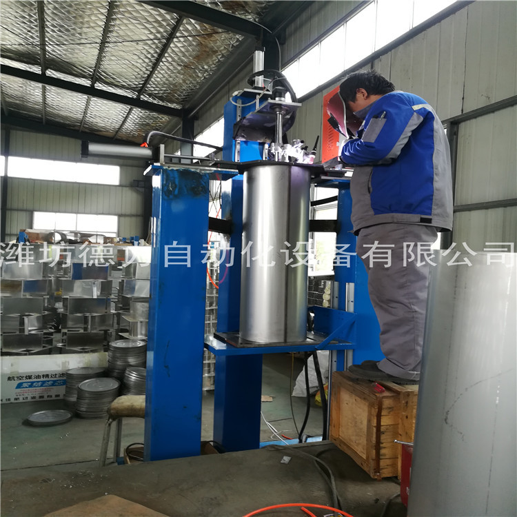 浮桶自动焊立式环缝焊卧式环直一体焊接设备不锈钢桶罐焊