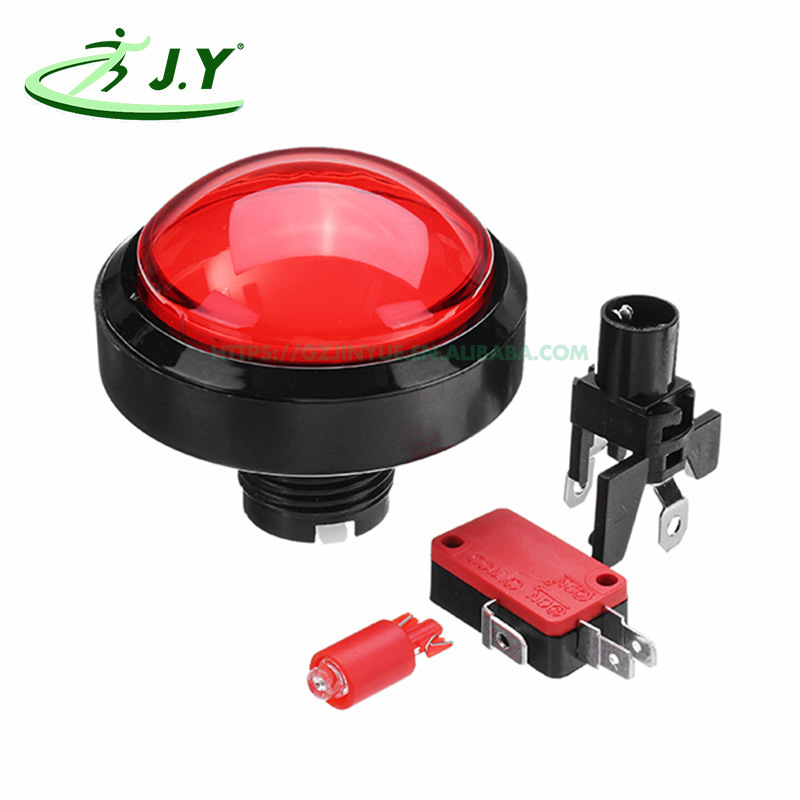 60mm Convex circular Key Button switch self-help Vending machine reset Key recreational machines Button