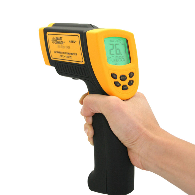 原装正品香港希玛AR872+红外测温仪可测-18-1350度手持式测温仪