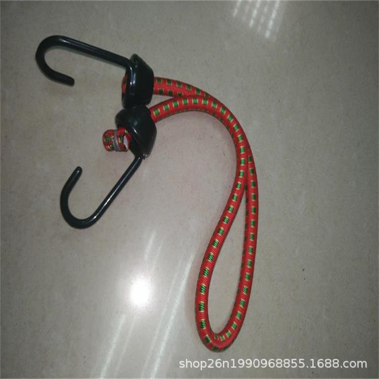 8mm包胶铁钩橡筋行李绳