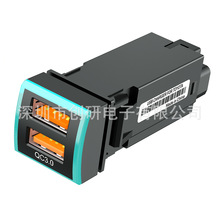 Cross-Border Factory Direct Sales Audio Cable Digital Bluetooth Disc Box Usbaux12P Suitable for Toyota Car Car-Mounted USB