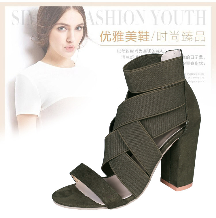 Chaussures été pour femme en Caoutchouc - Ref 3345630 Image 10