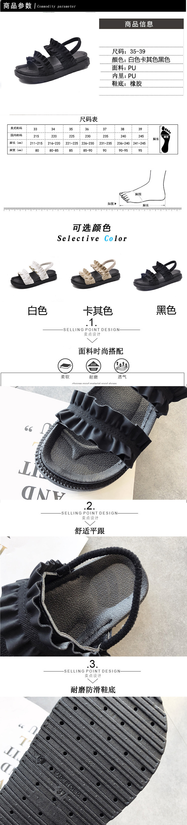 Chaussures été pour femme en Caoutchouc - Ref 3346053 Image 23