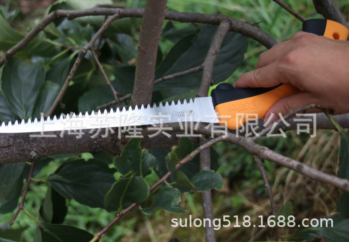 盆景锯小齿锯手锯日本红狐狸silky452-20园林园艺工具凤尾锯