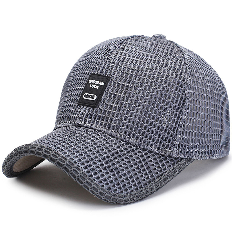 für Herren Outdoor Baseball Korean Edition Schutz und Sonnenschutz Summer Cool Net Sun Duck Tongue Hat_voghion.com