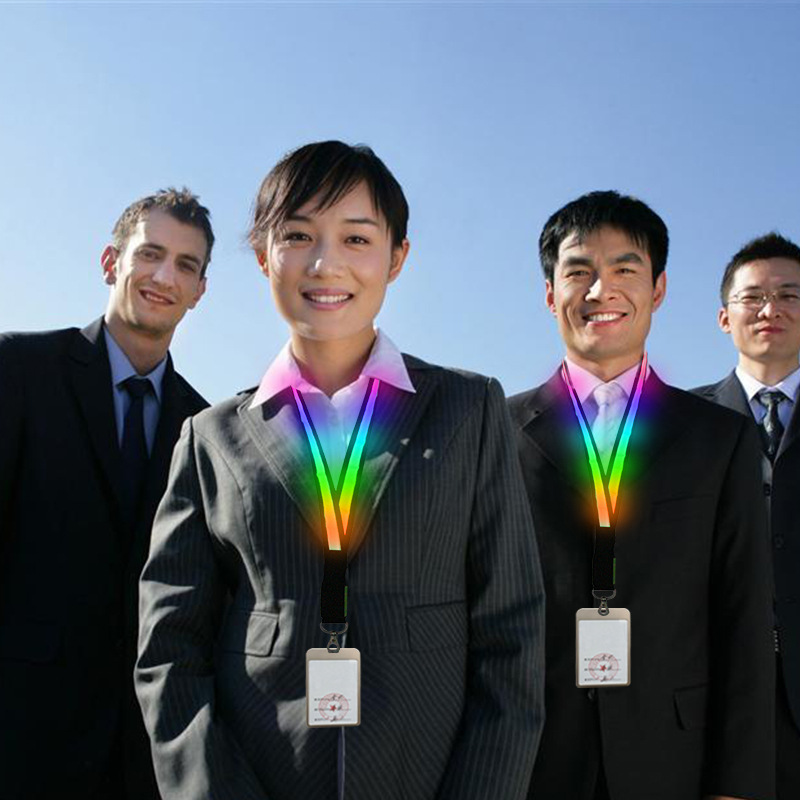 布面扁光纤挂绳