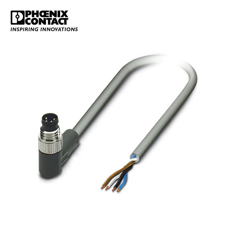 菲尼克斯 传感器/执行器电缆 - SAC-4P-M 8MR/ 2,0-C10 - 1411793
