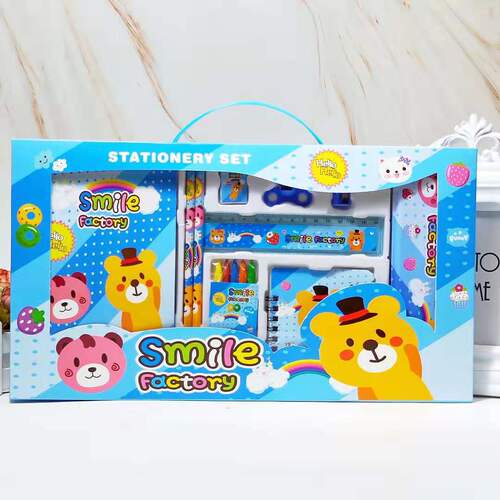 Creative Stationery Set Children's Prizes School Supplies Crayons Stationery Box Set Children's Gift Box