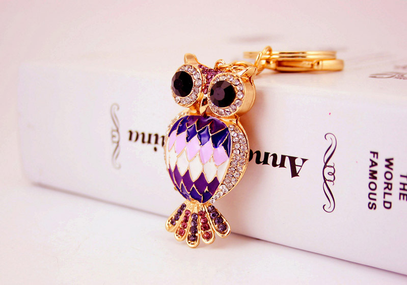 Owl Alloy Metal Unisex display picture 3
