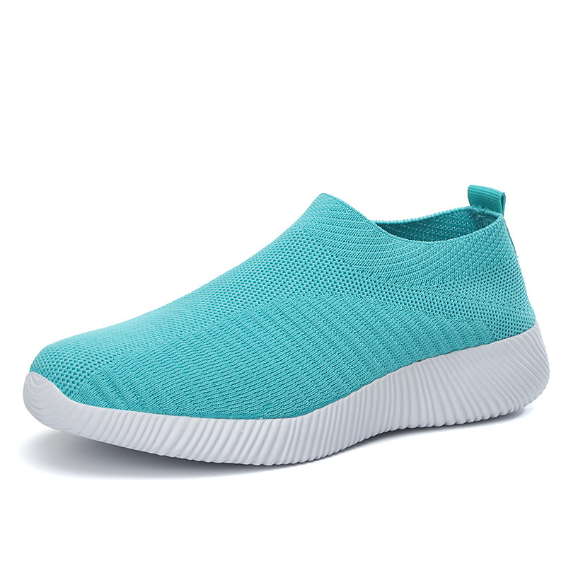 1926 cross-border women's shoes flying woven shoes EVA lightweight soft bottom comfortable slip-on cross-border casual shoes running sneaker 1926 cross-border women's shoes flying woven shoes EVA lightweight soft bottom comfortable slip-on cross-border casual shoes running sneaker