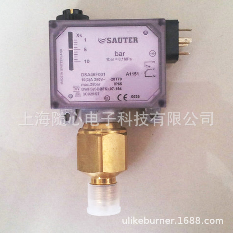 瑞士SAUTER/索特 DSA46F001 压力开关（停产，用DSB146替代）