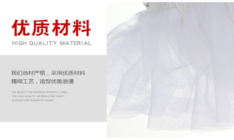 Wedding products, wedding products, wedding products, wedding products, Western-style creative wedding flower baskets, white lace trim, bridesmaid flower girls scattering flowers, small wedding supplies wholesale detail image 7