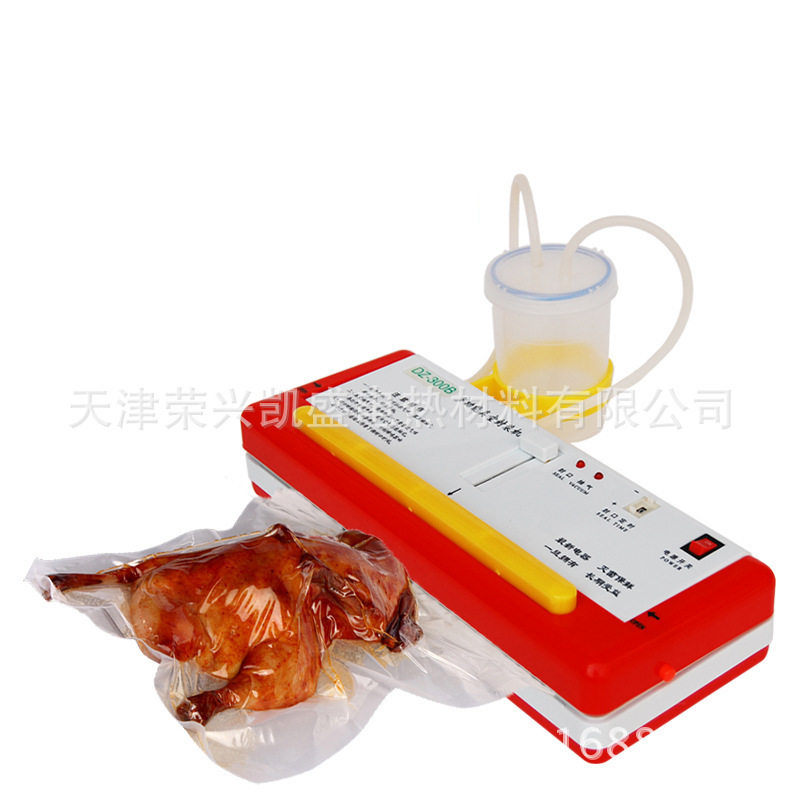 绿叶DZ-280/SE固液两用真空包装机 小型多功能真空封装机保鲜机