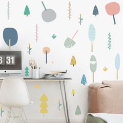 Fanxi Creative Fairy Tale Forest Cartoon Wall Sticker Warm Kindergarten Children's Room Wall Decoration Sticker FX64188