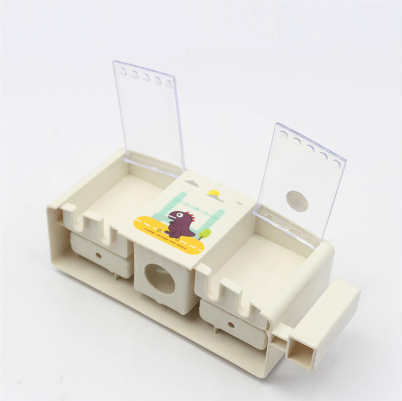 51N fábrica directa de baño familiar pared cepillo de dientes soporte de cepillo de dientes tipo ventosa puede LOGO dientes sin perforación