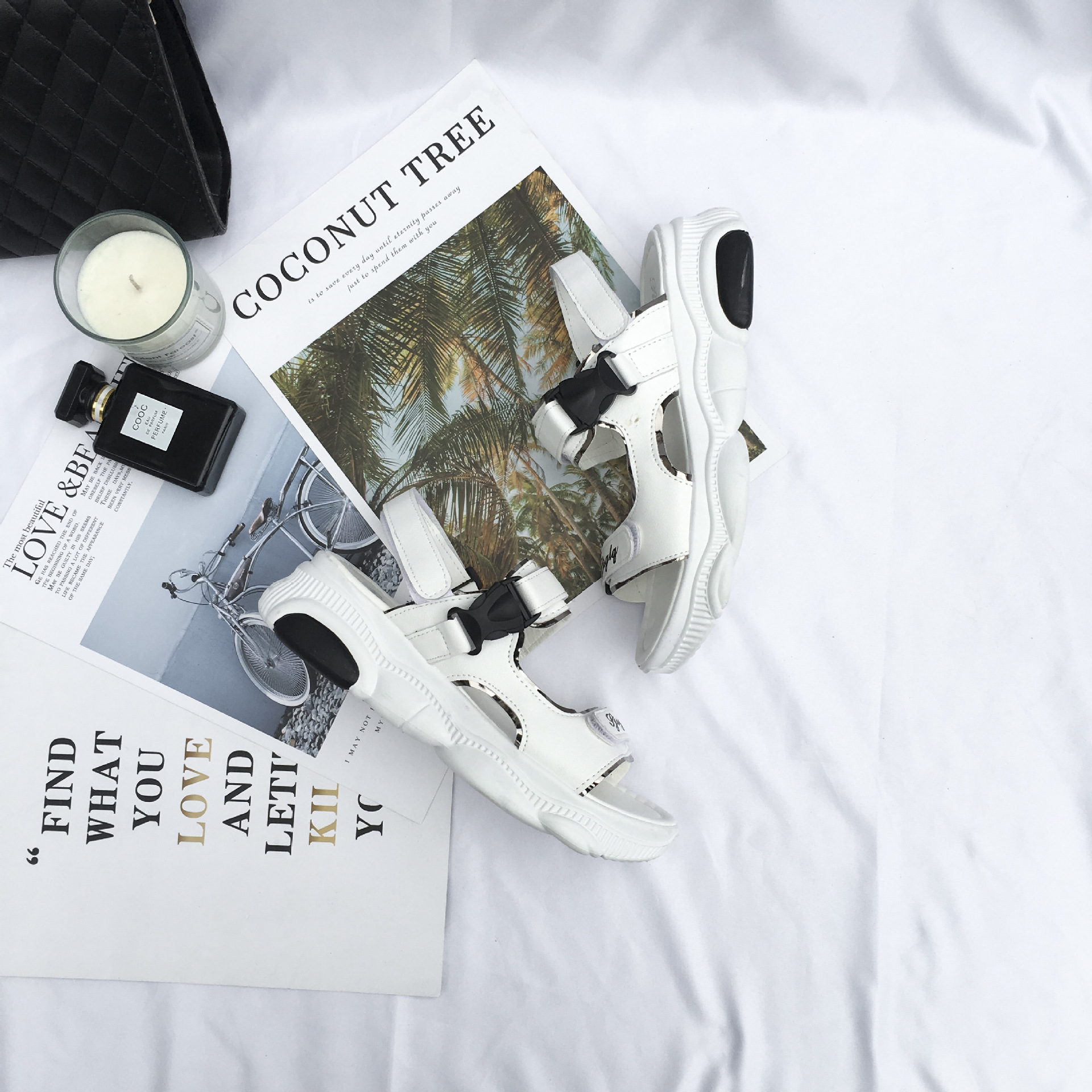 Chaussures été pour femme en Caoutchouc - Ref 3346716 Image 45