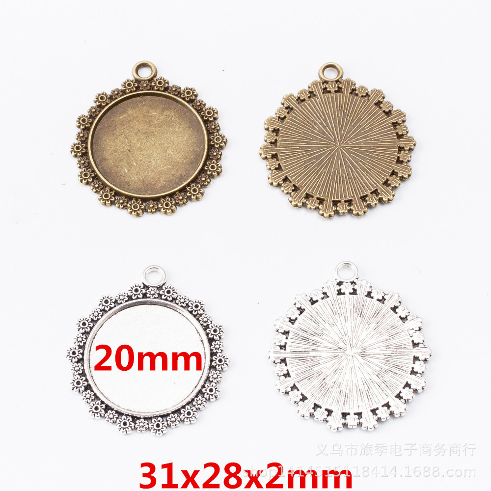 DIY jewelry accessories retro zinc alloy...