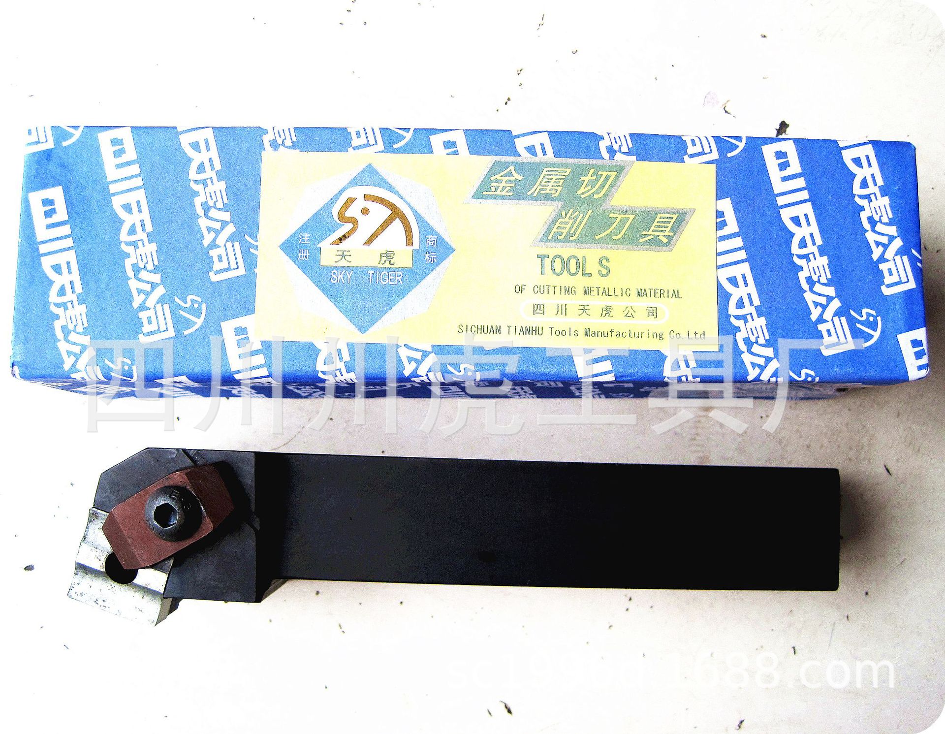 四川天虎上压式机夹车刀/75°立车车刀：S75W40-4K25