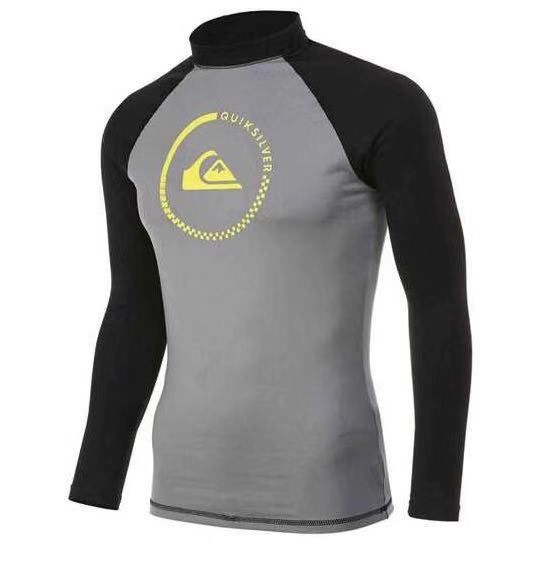 外贸速干紧身衣 运动机械健身塑身衣中袖吸汗透气户外潜水冲浪T恤