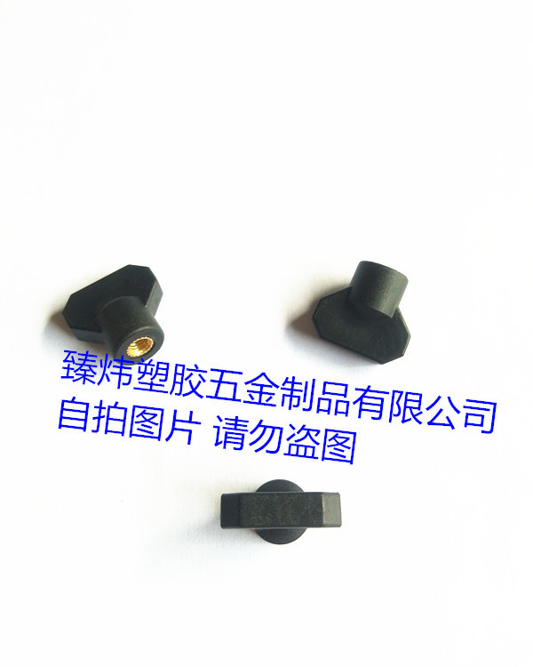 18#蝶形 T形 T型 一字手拧 调节 旋钮 把手 塑胶头螺母m4/m5/m6