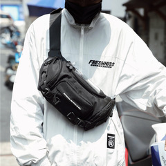 Factory direct sales new fashion outdoor student male waist bag female trendy brand waist bag chest bag anti-theft mobile phone cashier bag