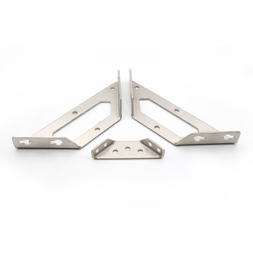 Stainless steel multifunctional corner code, shelf bracket, three-sided fixed connection angle iron, 90-degree reinforced universal corner code