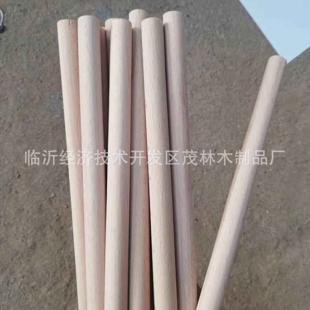厂家供应圆形细木棍 榉木桉木原木棒小木棒榉木圆木棒