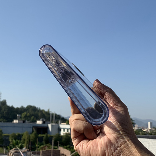 A5 frosted plastic water cup simple square transparent flat kettle custom printed logo advertising printed gift cup