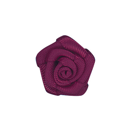 Yao Ming cinta tocado Decoración Ropa Rosa pequeña flor hecha a mano DIY de tres puntos de cinco ángulos cinta de poliéster Rosa pequeña flor