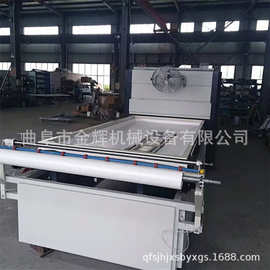 全自动真空吸塑机 软包木工机械覆膜机 双工位门板覆膜机 图片