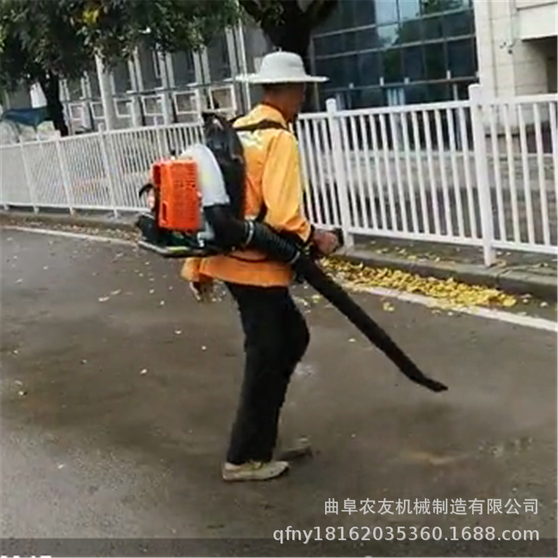 哈尔滨背负式冬季大棚吹雪机手提式大马力吹风机便携式路面吹叶机