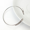 Fashionable accessory, metal bracelet, Korean style