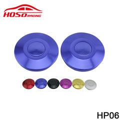 Cross-border car modification accessories aluminum alloy invisible anti-theft hood lock universal racing modified hood lock