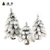 Source factory explosion pink mini Christmas tree set desktop Christmas tree DIY little Christmas tree decoration