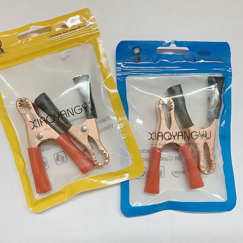 2个装两元电瓶夹 汽车电池夹电夹 接头夹子 搭火线夹 2元五金批发