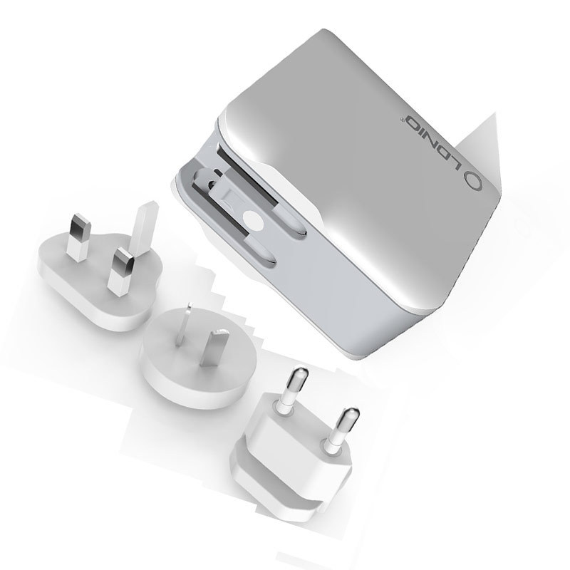 LDNIO Mobile Phone Charger A4403 Chinese Standard American Standard Australian Standard British Standard European Plug 4 USB Charger 4.4A