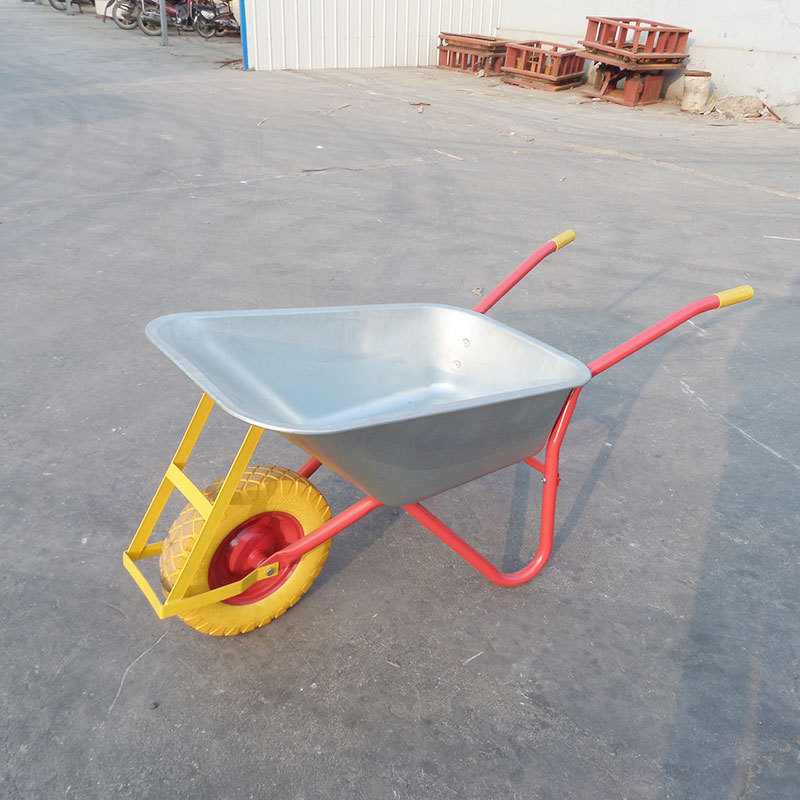 青岛厂家手推车独轮手推车 铁板建筑手推车 搬运手推车