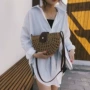 法国夏季编织新款草编包