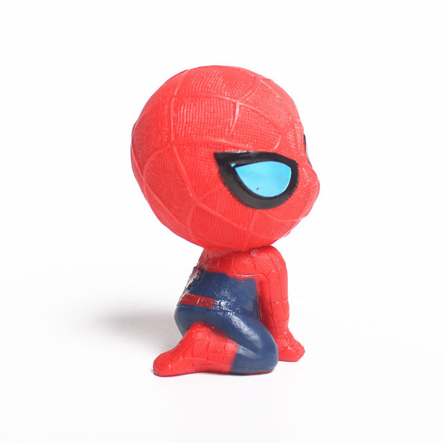 Modèle Spider Man en acier fait à la main, ornements de voiture créatifs,  fournitures d'intérieur de voiture, décoration de gâteau, version de  modélisation de vêtements de guerre, nouveau - AliExpress