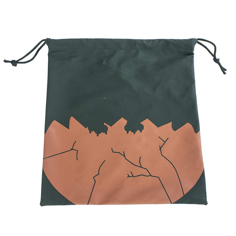 直销通用抽绳牛津布束口袋定制环保购物礼品收纳定做可印logo