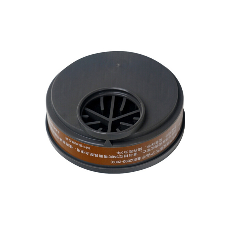 3M3001CN veneno caja de filtro anti-virus máscara veneno caja de filtro de gas orgánico y vapor gasolina disulfuro de carbono