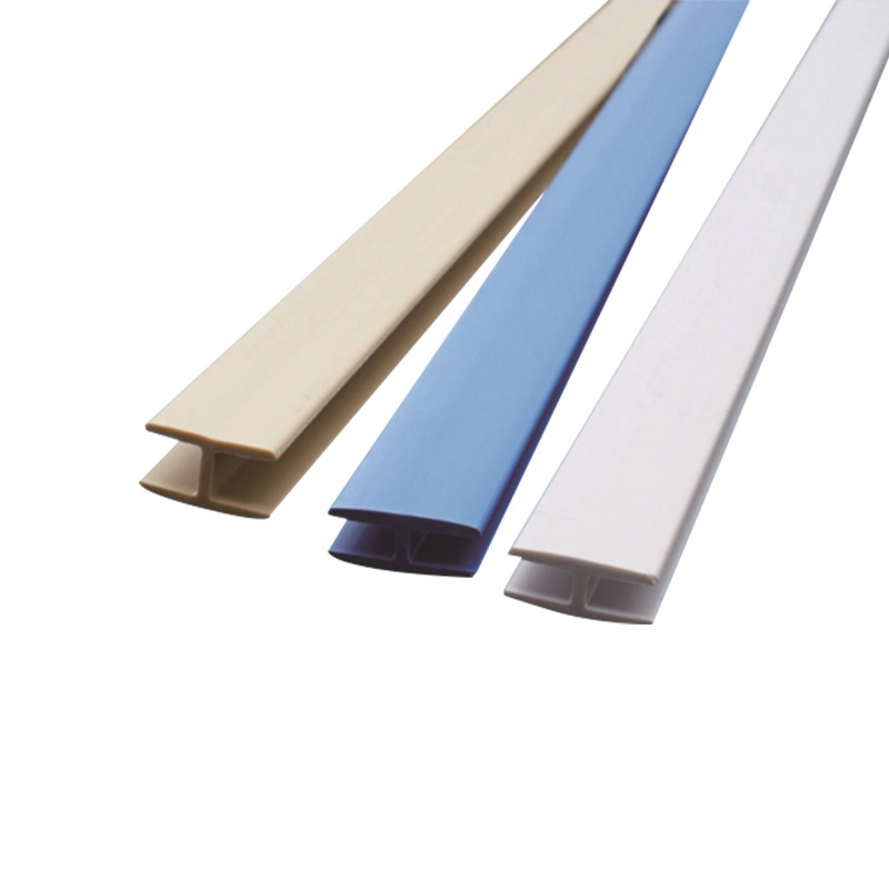 厂家定制 挤出异型材 塑胶挤出相框边条 方形pvc异型材塑料卡槽