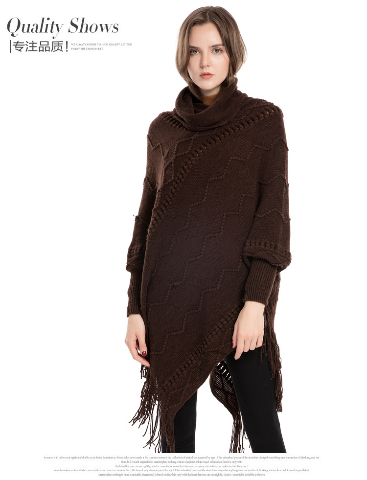 高领  袖子 仿羊绒保暖毛衣 大码衣服