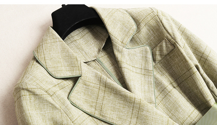 Costume femme SPLIT en Tissu à carreaux - Ref 3334505 Image 15