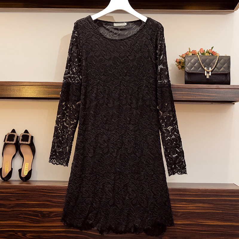 Really making a big yard 2020 new pattern Women's wear mm Show thin Dress Western style By age Lace skirt